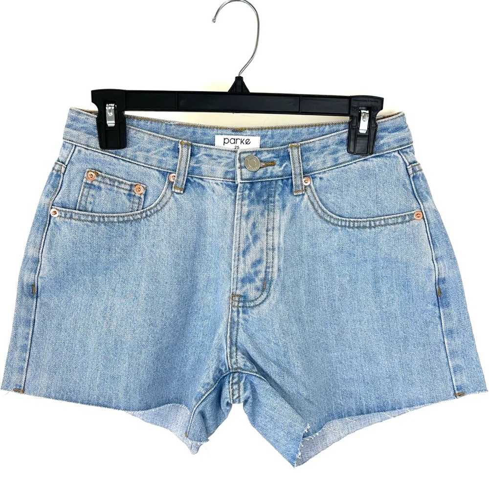 Parke Women's Light Blue Denim Shorts